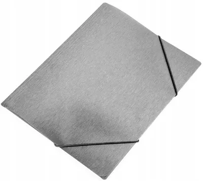 Produktbild von Panta Plast Focus Simple Gummizugmappe A5 PP silber