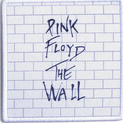 Immagine prodotto di Pink Floyd - Toppa da stirare "The Wall" - cotone RO9537 (taglia unica) (bianco/blu)