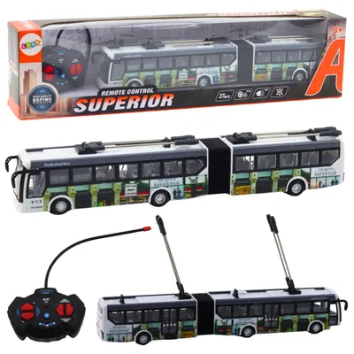 Obrázek produktu pro Dálkově ovládaný městský trolejbus Rc osvětluje veřejnou dopravu