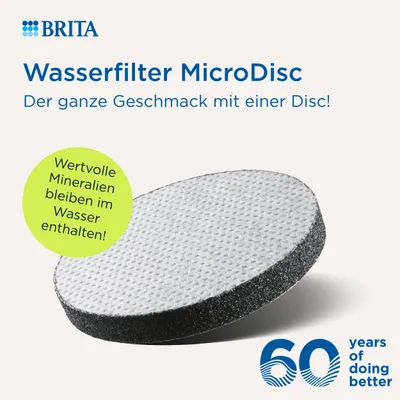 Obrázek produktu pro Brita 3 x MicroDisc, 3 kusů, Brita, Disk na filtraci vody, Obrázek vytvořený pomocí AI