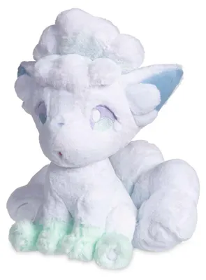 Produktbild von Pokémon Center Alola-Vulpix (Alolan Vulpix) Kuschelige Freunde Plüsch – 38 cm
