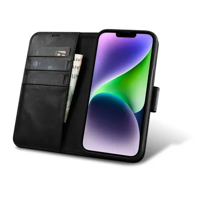 Produktbild von iCarer Echtleder 2-in-1 Wallet Case iPhone 14 Plus