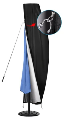 Productafbeelding van Omgoods - Waterdichte Parasolhoes voor Buiten, 3.4m - 4m