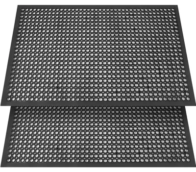 Anti-Ermüdungs-Gummimatte, 2er-Set, rutschfest, 71 x 152 cm
