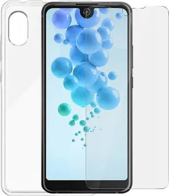 Produktbild von BigBen Connected, Schutzpaket für Wiko View 2 - Schutzhülle und Bildschirmschoner, Transparent