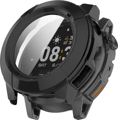 Obrázok produktu pre Pre plastové puzdro na inteligentné hodinky Coros Nomad + tvrdené sklo 9H Black