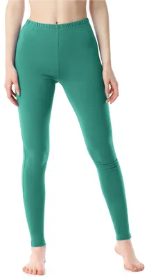 Image de Leggings longs en coton pour femme Bellivalini BLV50-198 (turquoise foncé, M)
