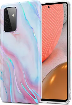 Image de Cadorabo Housse de protection pour Samsung Galaxy A72 4G / 5G Housse en blanc TPU Housse de portable Etui Case Cover