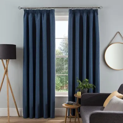 Verdusterende gordijnen 2er-Set 167x228 cm Marineblauw