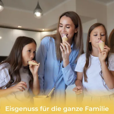 Produktbild von KLAMER 2-in-1 Eismaschine & Joghurtbereiter 2 L, 220 W Eiscrememaschine aus Edelstahl mit Kühl- und Heizfunktion, hausgemachtes Speiseeis mit selbstkühlendem Kompressor, inkl. Konsistenzsteuerung