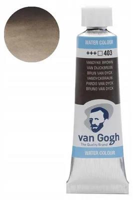 Produktbild von Van Gogh Aquarellfarbe Vandyke Brown 10 ml