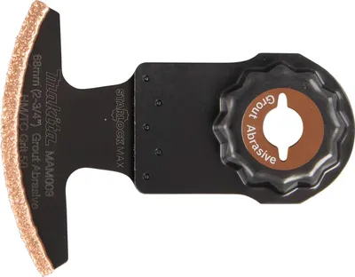 Immagine prodotto di Lama per sega a tuffo Makita RIFF, 68 mm Starlock Max - K50 - HM / RIFF - MAM009 - Malta / Colla per piastrelle / Calcestruzzo