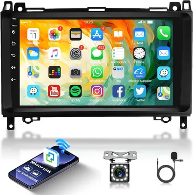 Produktbild von Autoradio – Autoradio – Multimediaradio – Navigationssystem – Android-Radio – 9-Zoll-Touchscreen
