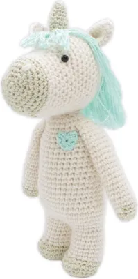 Produktbild von Hardicraft Häkelset Einhorn Holly 20 cm - kreatives Bastelspielzeug