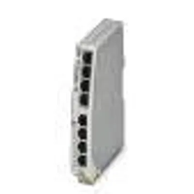 Produktbild von Phoenix Contact Schmaler Ethernet Switch, acht RJ45-Port s mit 10/100 MBit/s an allen Ports, auto, 1 Stk.