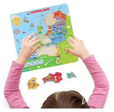 Produktbild von Holzpuzzle Niederlande