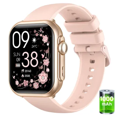 Produktbild von 2026 1000mAh Akku Smartwatch Herren Damen 1.83 " AMOLED,Fitness Tracker,Herzfrequenz,SpO2, Schlafmonitor,120+ Sportmodi,für Android & iOS–Geschenkidee