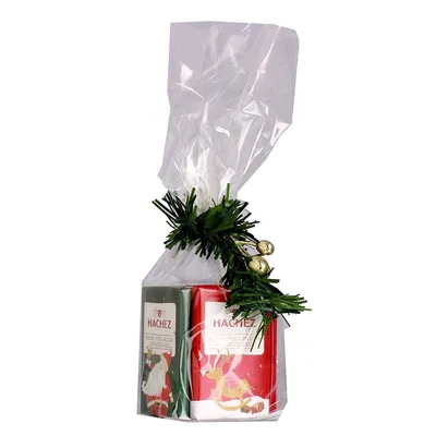 Obrázek produktu pro Vánoční tyčinky Hachez z mléčné čokolády v sáčku 75g