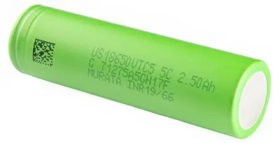 Obrázok produktu pre Batéria Sony/Murata 18650, kapacita 2600 mAh, prúdový odber 30 A