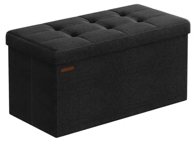Immagine prodotto di SONGMICS: Panca con spazio contenitore, pieghevole, dimensioni 38 x 76 x 38 cm