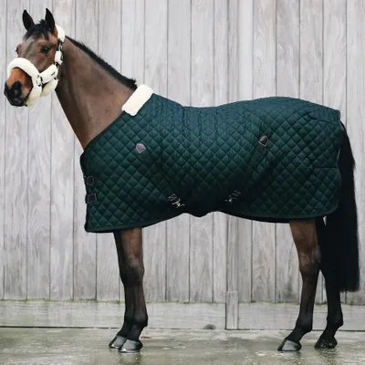 Produktbild von Kentucky Horsewear Stalldecke 400g Stable Rug Pferdedecke Dark Green 145