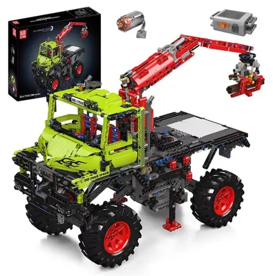 Produktbild von RC Offroad LKW Technik Klemmbausteine - Modell 17038 - Bausatz - Alter 14+ - Kunststoff - Grün