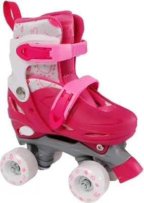 Produktbild von Street Rider Rollschuhe Verstellbar 31-34 Rosa