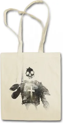 Produktbild von Urban Backwoods Dead Templar, Stofftasche, Farbe: Beige