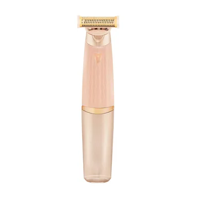 Obrázok produktu pre Elektrický holiaci strojček na telo Beautifly Silky Skin Epil, 180 minút, čepeľ 18K, holenie na sucho/na mokro, ružová/zlatá