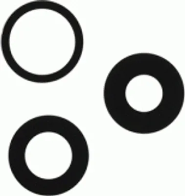 Produktbild von Kameraglas Linse für iPhone 14 Pro, schwarz