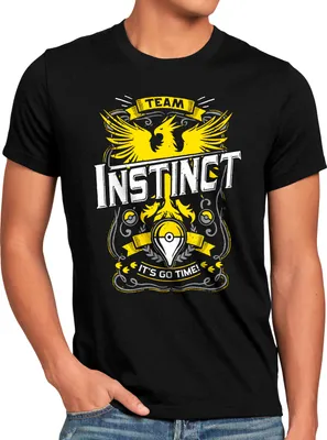 Produktbild von BaumwolleCloud Let's Go Instinct Herren T-Shirt monster game online