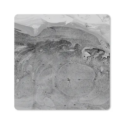 Produktbild von MuchoWow® Mauspad Mousepad Marmor - Luxus - Grau 20x20 cm - Mousepads - Maus Mat - Pad - Mausunterlage - Desk Mat - Bureauartikeln