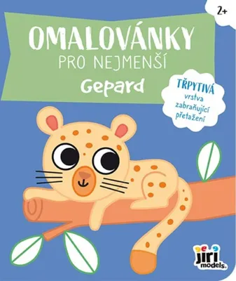 Immagine prodotto di Libro da colorare per i più piccoli Gepard