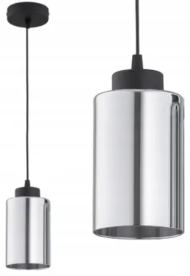 Produktbild von Hängeleuchte D: 10 cm rund H: max. 90 cm E27 Modern Pendelleuchte