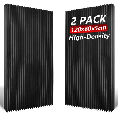 Zdjęcie produktu dla 2 sztuki paneli akustycznych 120 x 60 cm