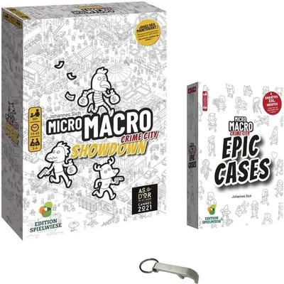 Productafbeelding van Micro Macro Showdown + uitbreiding Epic Cases Franse versie + 1 Blumie decap (Showdown + Epic Cases)