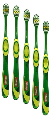 Produktbild von 5x Elmex Junior Zahnbürste weich