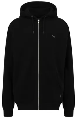 Produktbild von Iriedaily Mini Flag 2 Zip Hood Uni Black XS