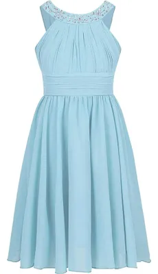Immagine prodotto di Ragazze bambini principessa abito dimensioni 152 Cm Festive strass Flower Girl Dress Pageant abito da sera matrimonio