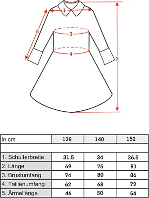 Produktbild von Wednesday Addams Kinder Kleid | Mädchen Schuluniform von Wednesday | Inkl. Halskette | Größe: 152