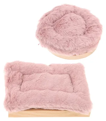 Image de 2 perchoirs pour perroquets avec coussin chauffant