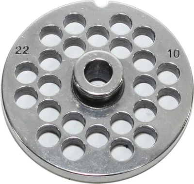 Image de Grille inox 10mm pour hachoir reber n°22 - Reber - 4714 A/10 -