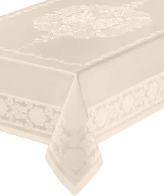 Immagine prodotto di Tovaglia, tovaglia antimacchia, elegante, fiori 140x320 Atena Beige
