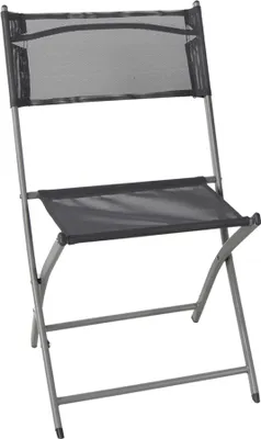 Produktbild von Linder Exclusiv Garten Klappstuhl GM6000G-S – Stabil, wetterbeständig & pflegeleicht mit atmungsaktivem Textilbezug, klappbar
