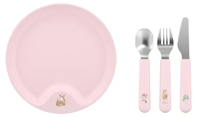 Produktbild von Mepal - Kinderteller + Besteck Mio - Fairy Garden