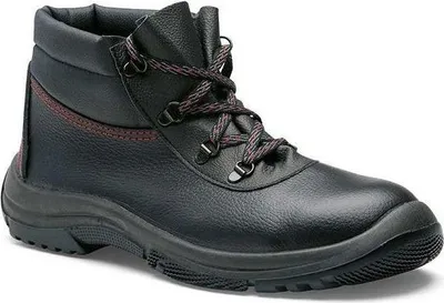 Produktbild von Hochgeschwindigkeitsschuh S3 Gekämmtes Spaltleder Schwarz S24 T.40 - 6372 T.40