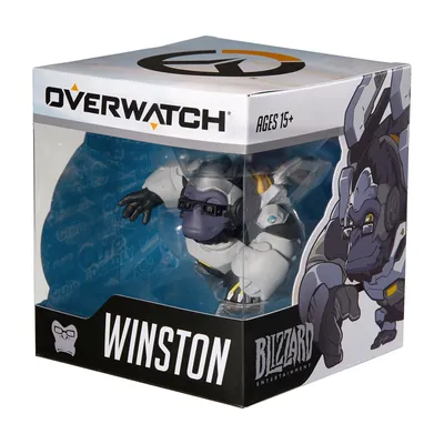Produktbild von Blizzard Overwatch Cute but Deadly Medium Vinyl Figur Winston 10 cm BLIZMER-2393