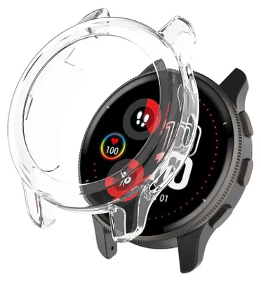 Produktbild von subtel Schutzhülle für Garmin Venu 2 Plus Hardcase Smartwatchhülle - Gehäuse, Rahmen Schutz Hülle - Smartwatchcase, Protector Transparent