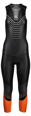 Image de Combinaison de plongée en néoprène pour femme, sans manches, noire, taille M. Femme, taille M, couleur noire
