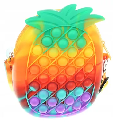 Produktbild von Pop It Ananas Tasche Sensorisch Antistress Fidget